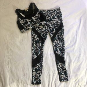 Matching workout set